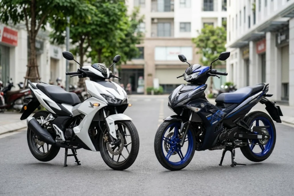 so sánh Winner X và Exciter 155