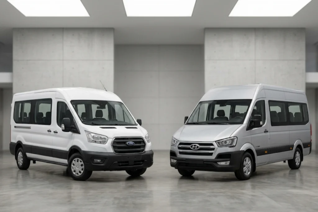 So sánh Ford Transit và Solati: Dòng xe nào đáng xuống tiền nhất so sánh Ford Transit và Solati