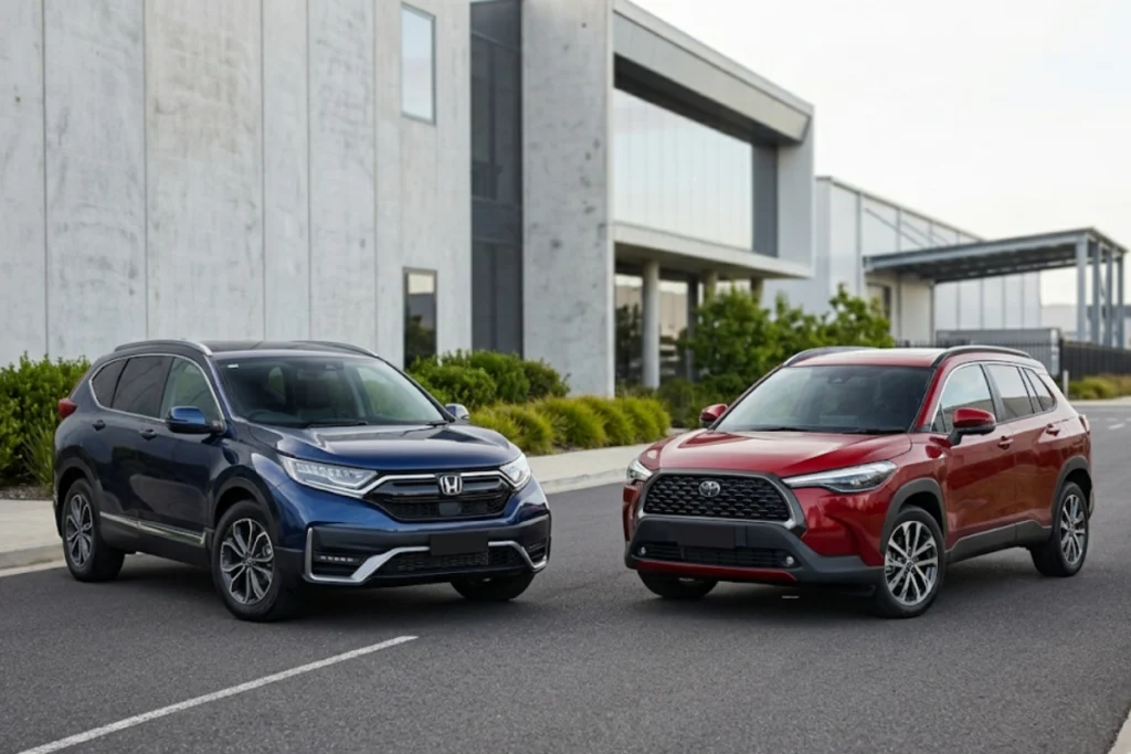 So sánh CR-V và Corolla Cross: Dòng xe nào đáng xuống tiền nhất so sánh CR-V và Corolla Cross