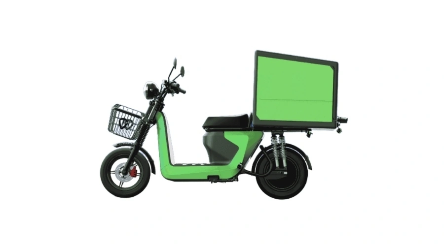 Xe điện Selex Camel màu xanh lá