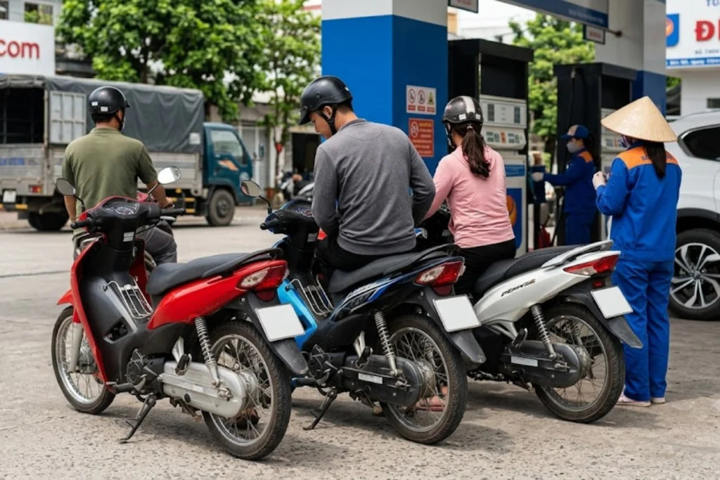 Xe không chạy được xăng E10 hình 1