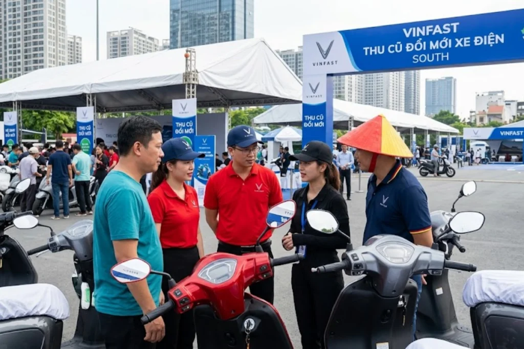 VinFast tặng quà cho khách hàng cũ hình 1