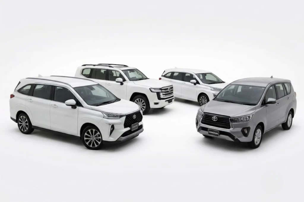 Khám phá các dòng xe Toyota 7 chỗ đang có mặt tại Việt Nam Các dòng xe Toyota 7 chỗ
